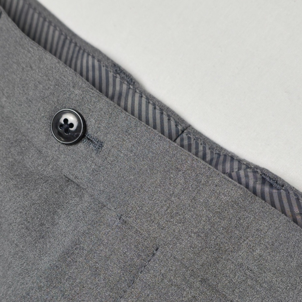 Michael Kors Dress Pants Mens 38x29 Gray Pattern Marvin Straight Leg Trouser NWT - Picture 4 of 9